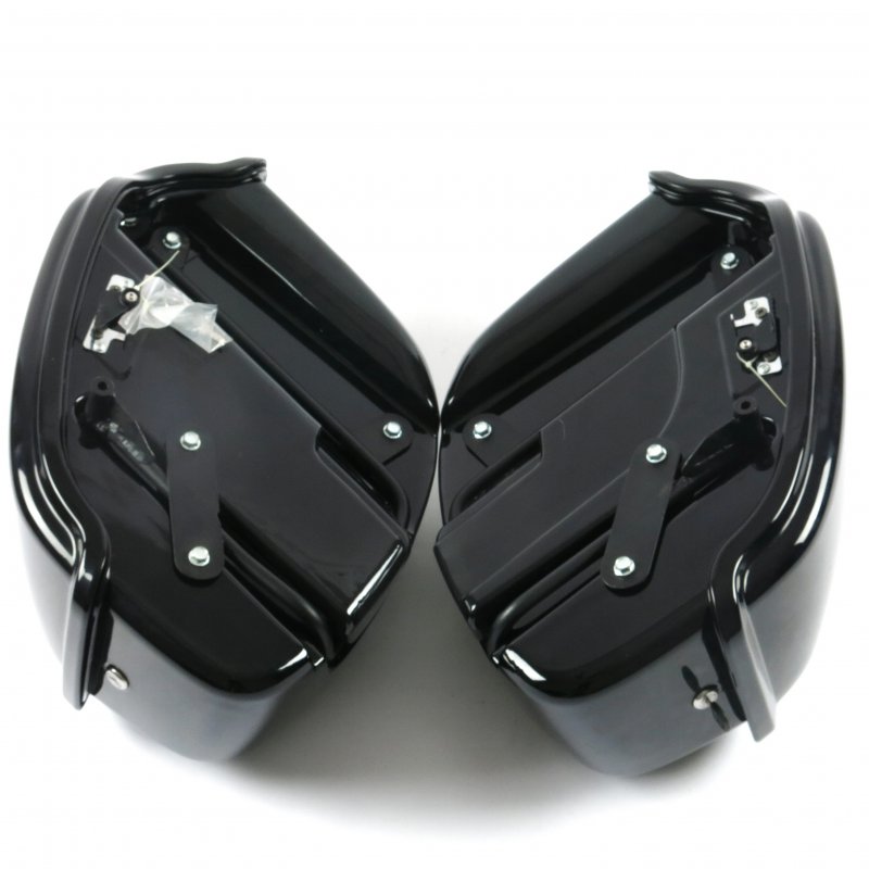 China Factory Assembled Vivid Black for Harley Sportster 883 1200XL 1994-2003 Hard Saddlebag